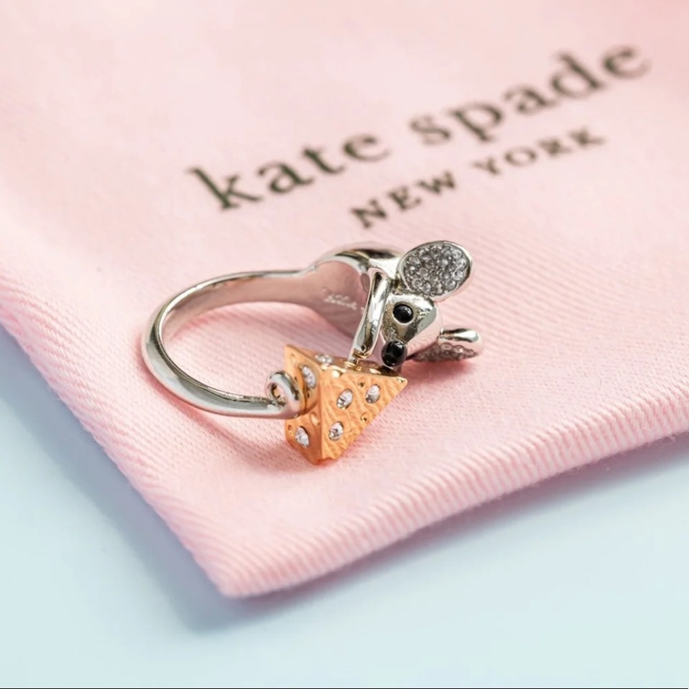 Kate Spade Mouse and Cheese Ring - Picture 2 of 4